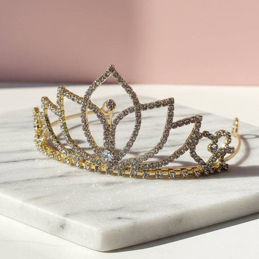 Lotus Crystal Tiara
