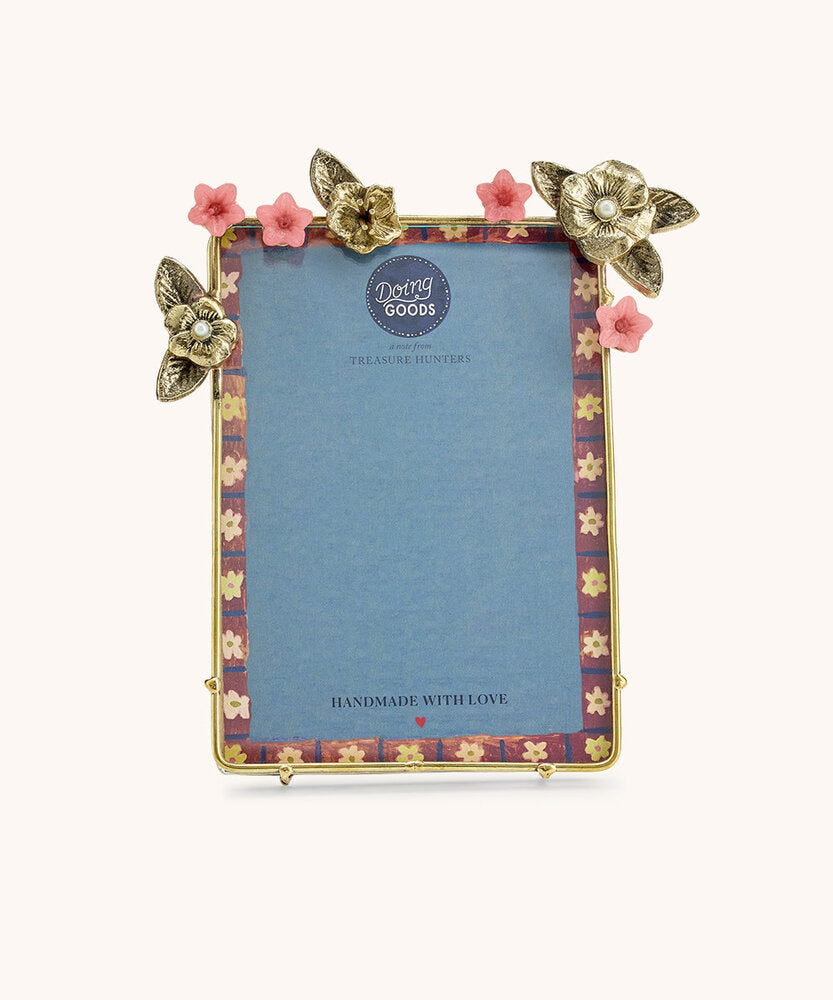 Amber Eild Flower Frame Large