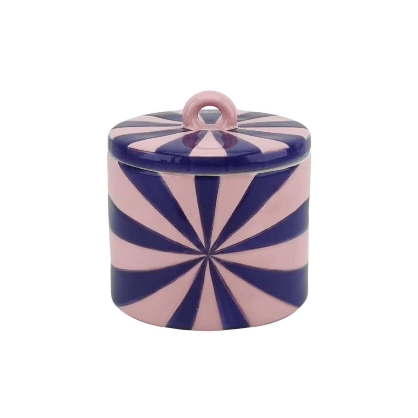 Swirl Blue Krukke