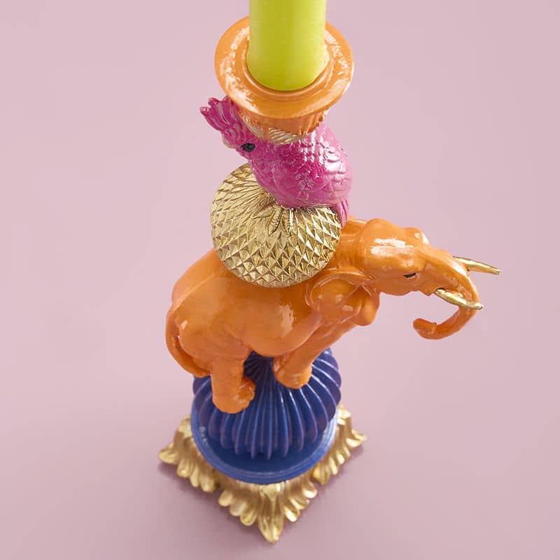 Orange Elephant lysholder