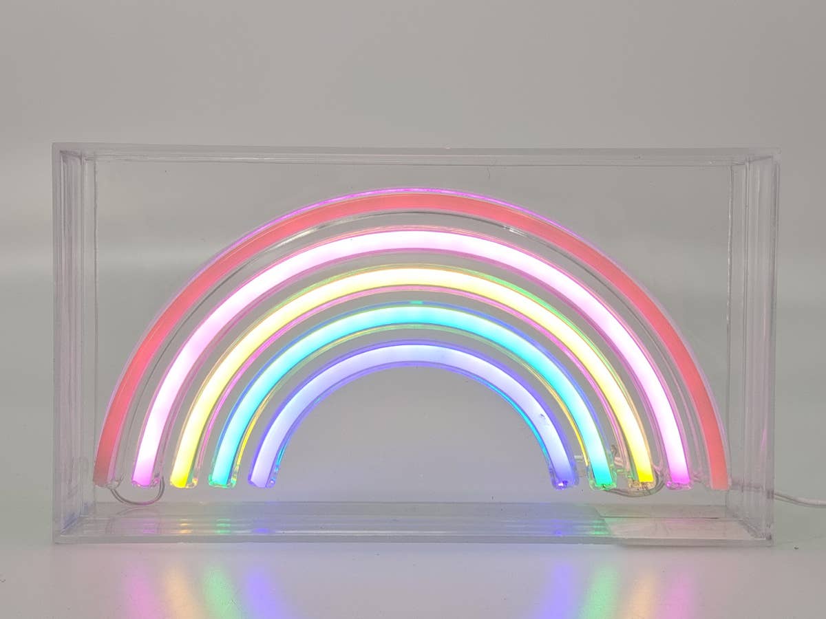 Rainbow LED-skilt Neon