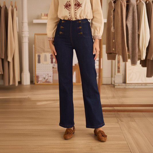 Cowboy Buttons Jeans