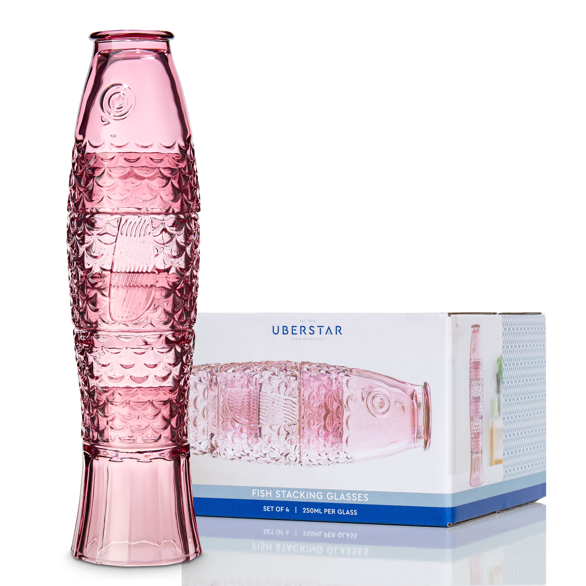 Fish Stableglass Pink