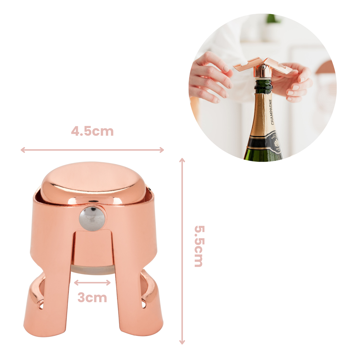 Champagne Stopper Rose