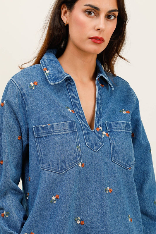 Embroidery Dongerikjole