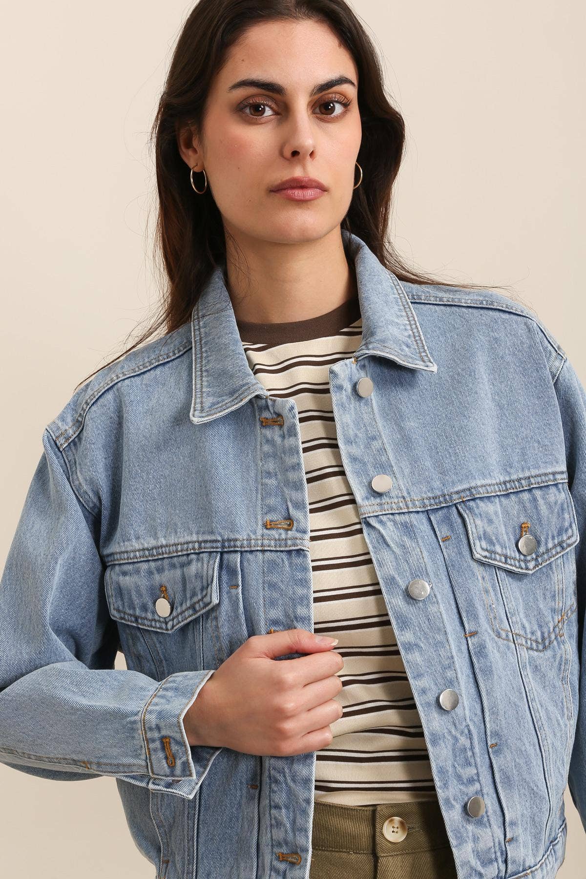 Collar Dongerijakke