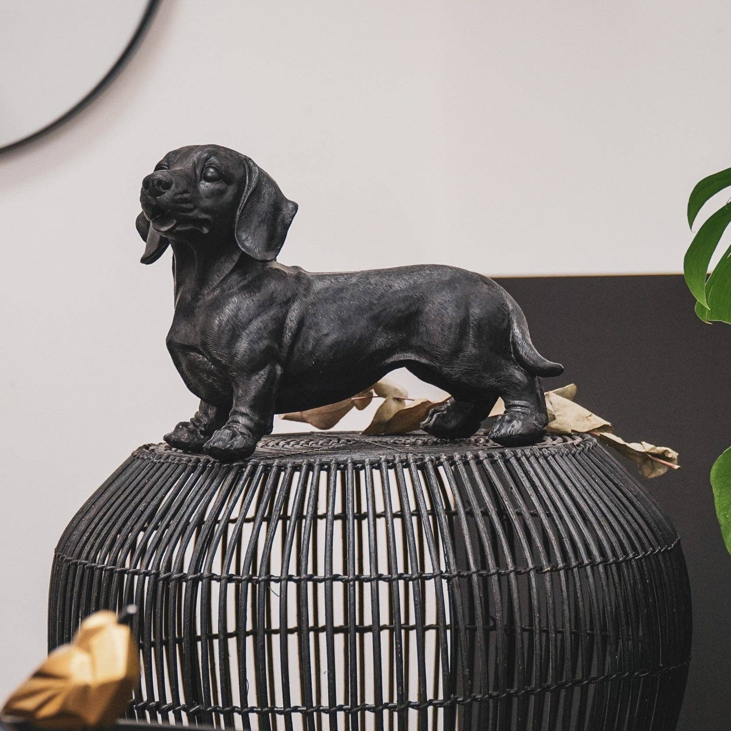 Dachsfigur Svart