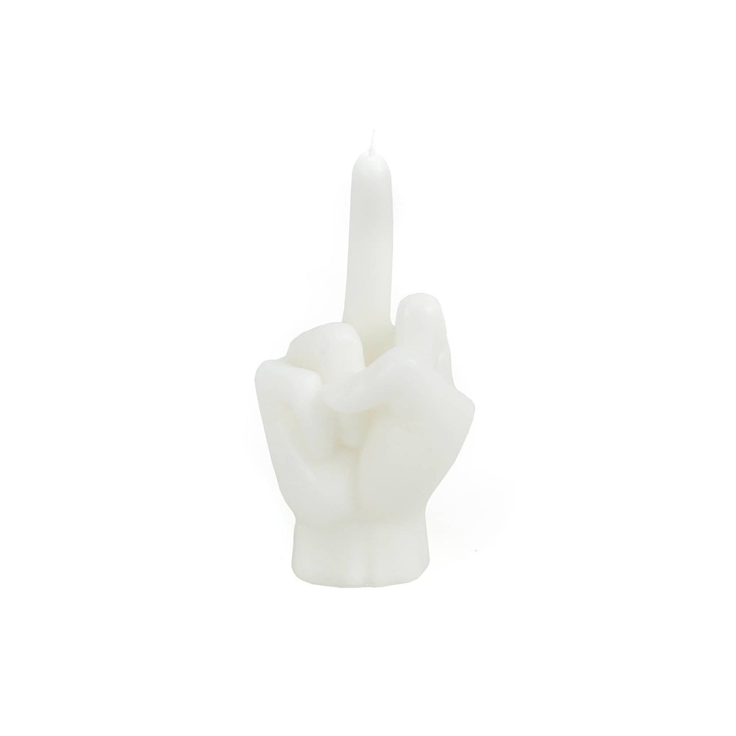Middle Finger Lys Hvit