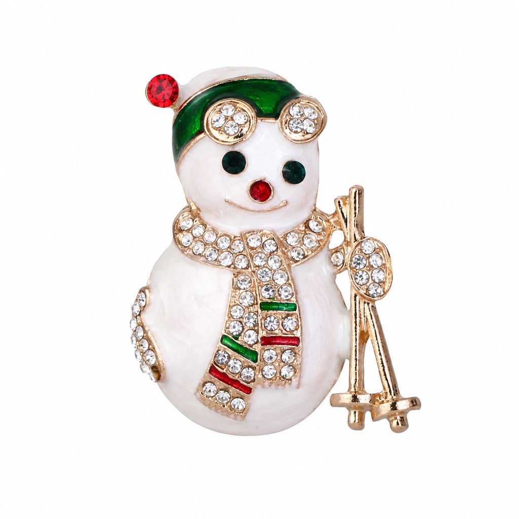 Snowman Brosje