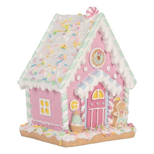 Pink Gingerbread house