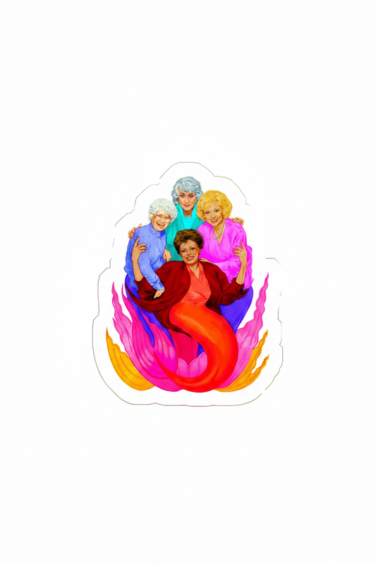 Golden Girls Klistremerke