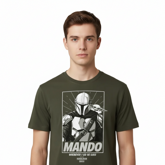Mando Grogu T-Skjorte