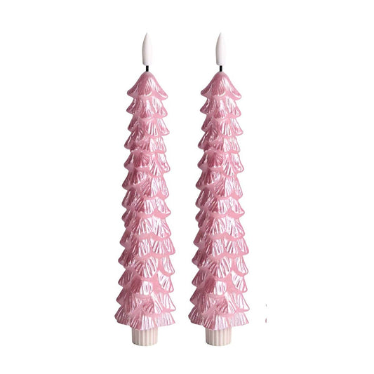 X-Mas Tree Pink LED-lyssett