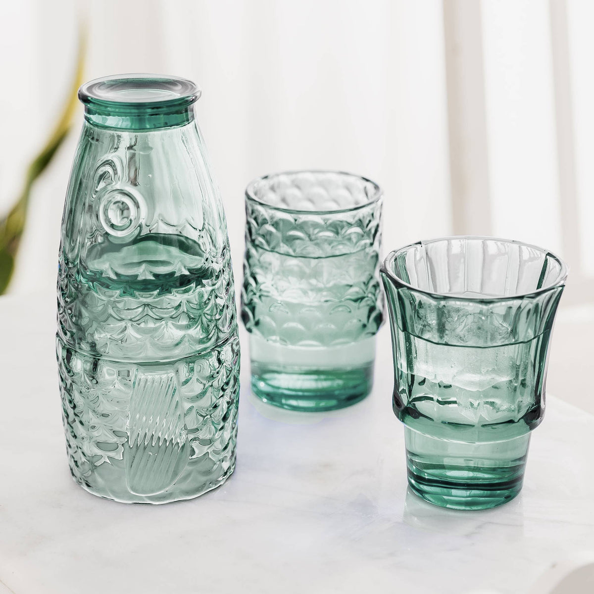 Fish Stableglass Green