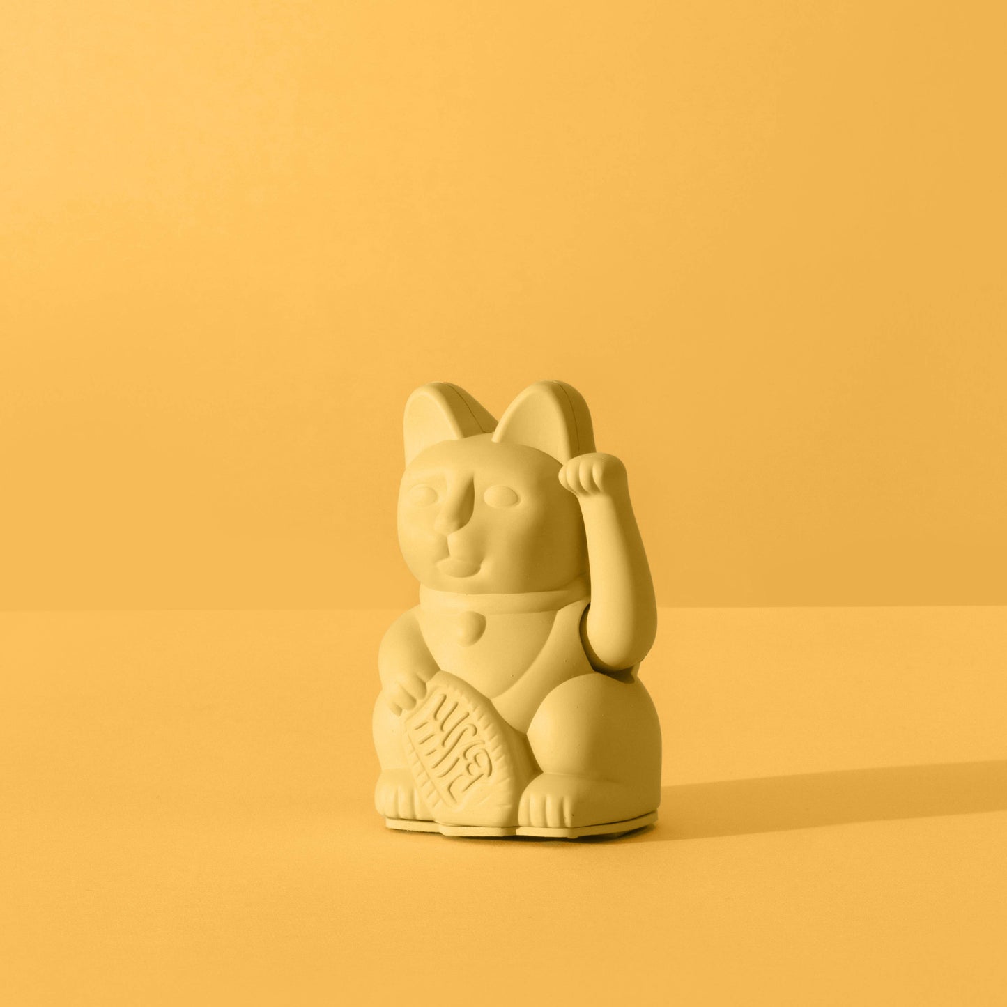 Lucky Cat Mini Yellow