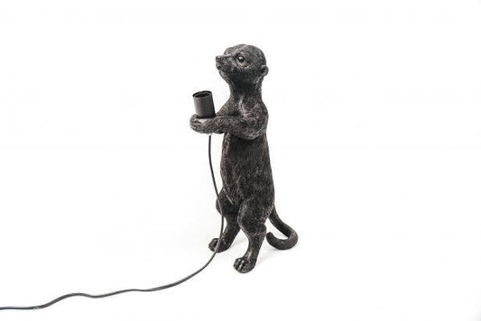 Surikat Lampe Svart