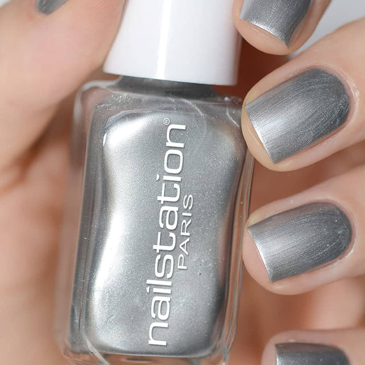Neglelakk Silver Shimmer
