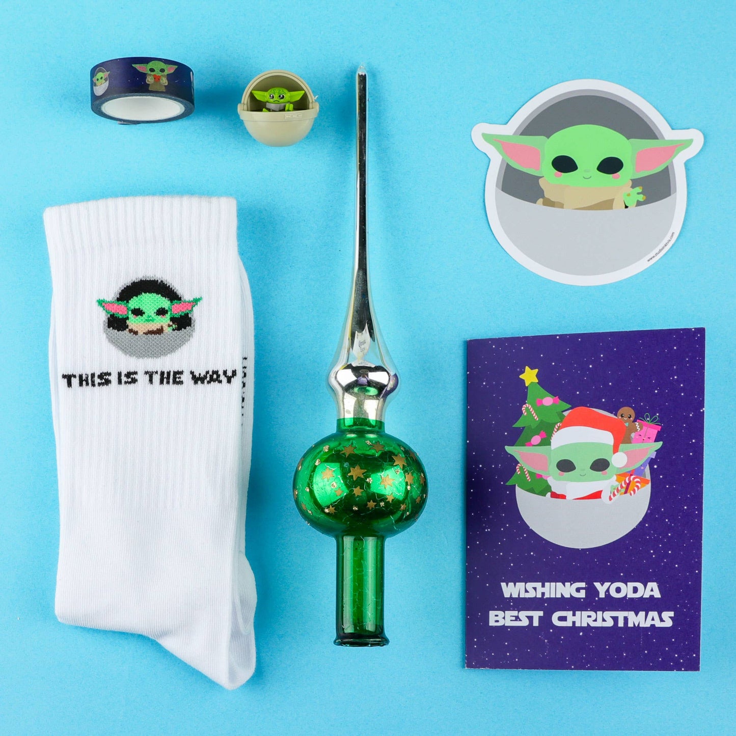 Baby Yoda Klistremerke