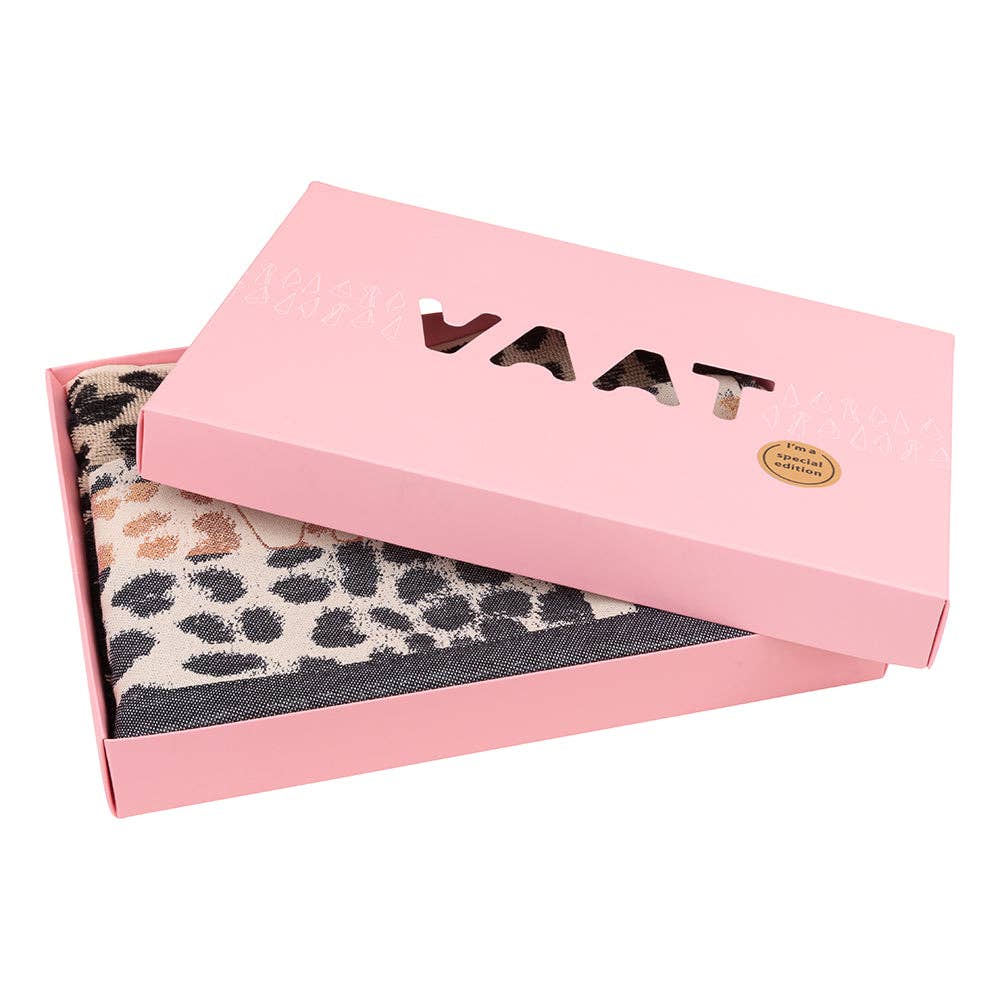 Gavesett kjøkkenhåndklær Leopard black
