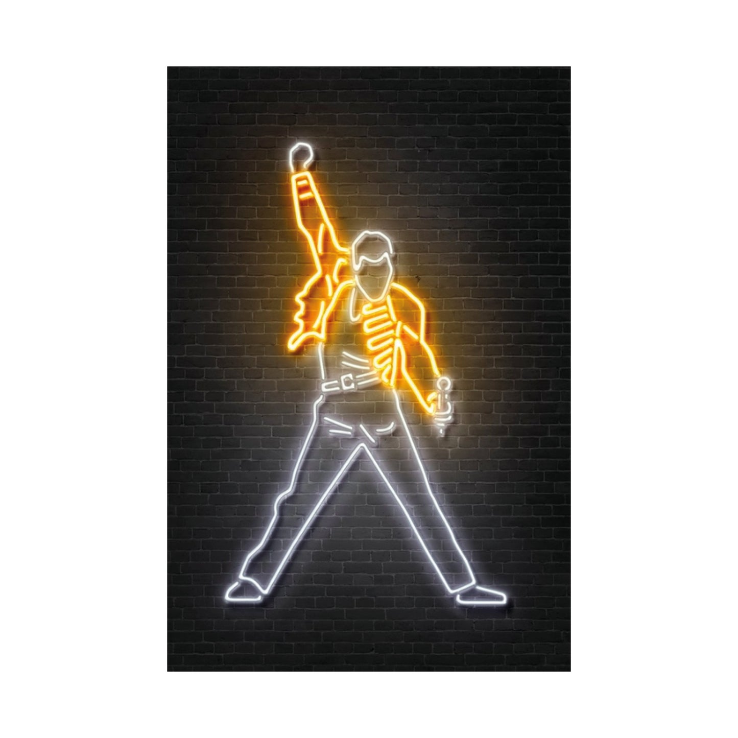 Neon Freddie Plakat