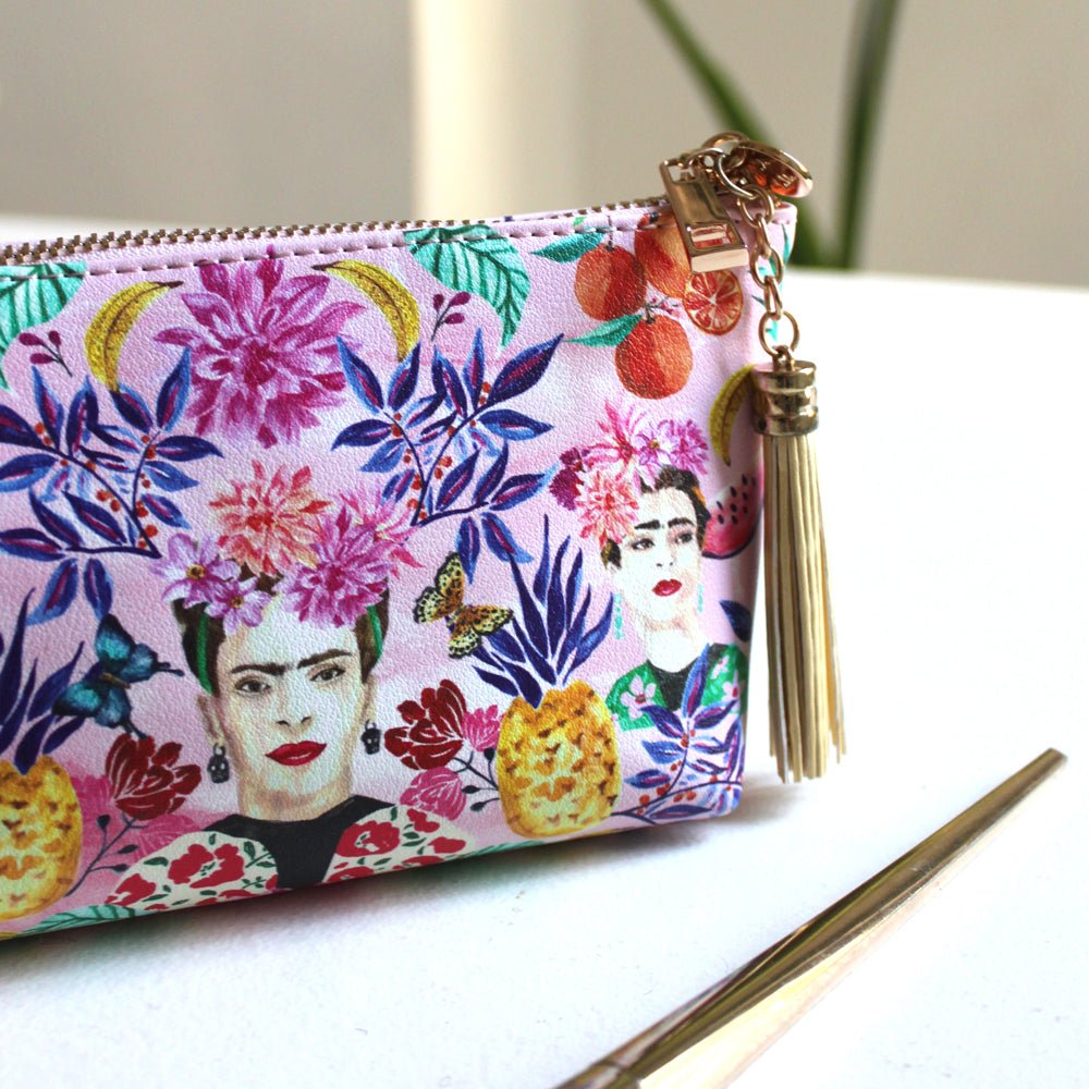 Frida Kahlo Makeup Bag