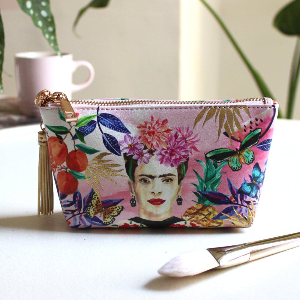 Frida Kahlo Makeup Bag