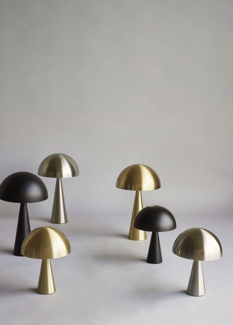 Mush Table Lamp Mini Brass