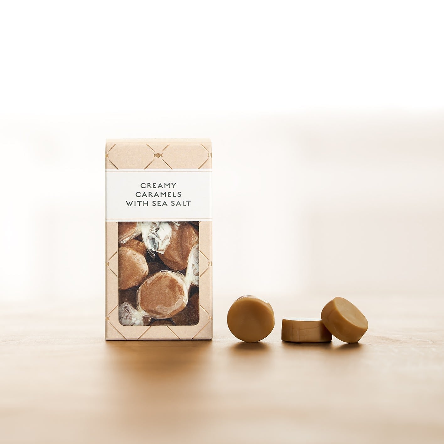 Creamy Caramels with sea salt