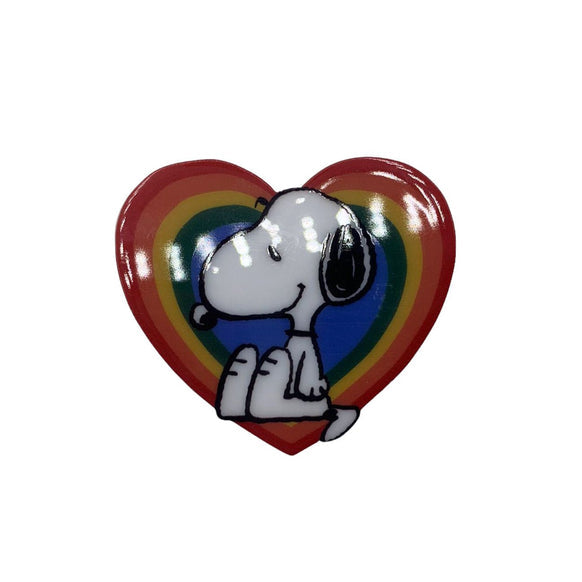 Snoopy Rainbow Pin