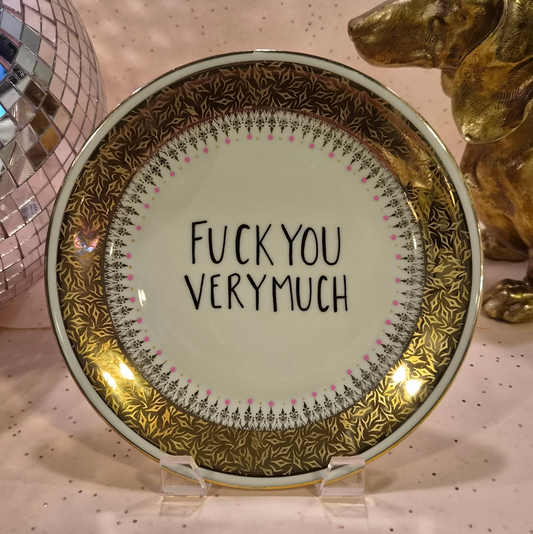 Fuck you very much Tallerken