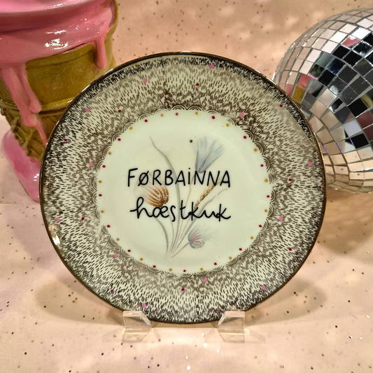 Førbainna hæstkuk Tallerken