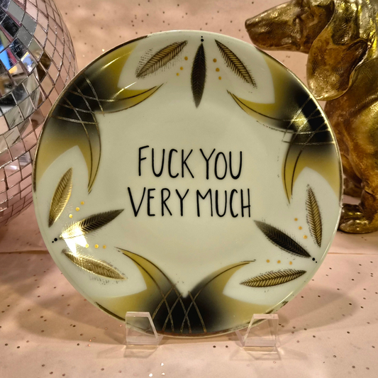 Fuck you very much Tallerken