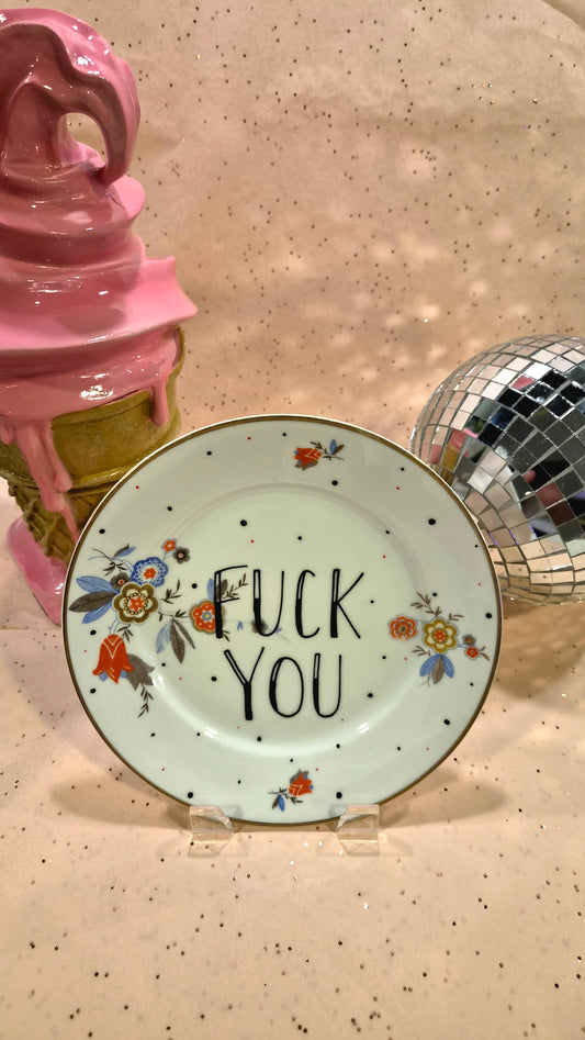 Fuck you Tallerken
