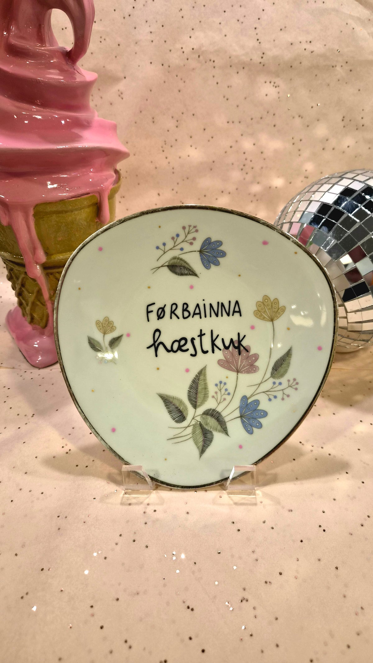 Førbainna hæstkuk Tallerken