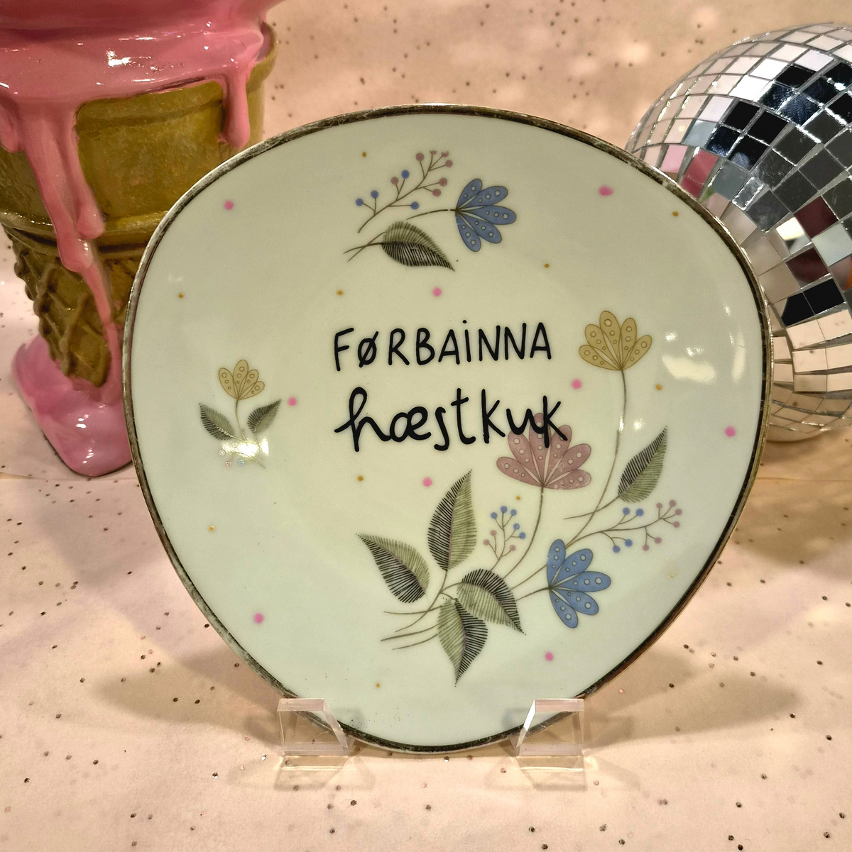 Førbainna hæstkuk Tallerken