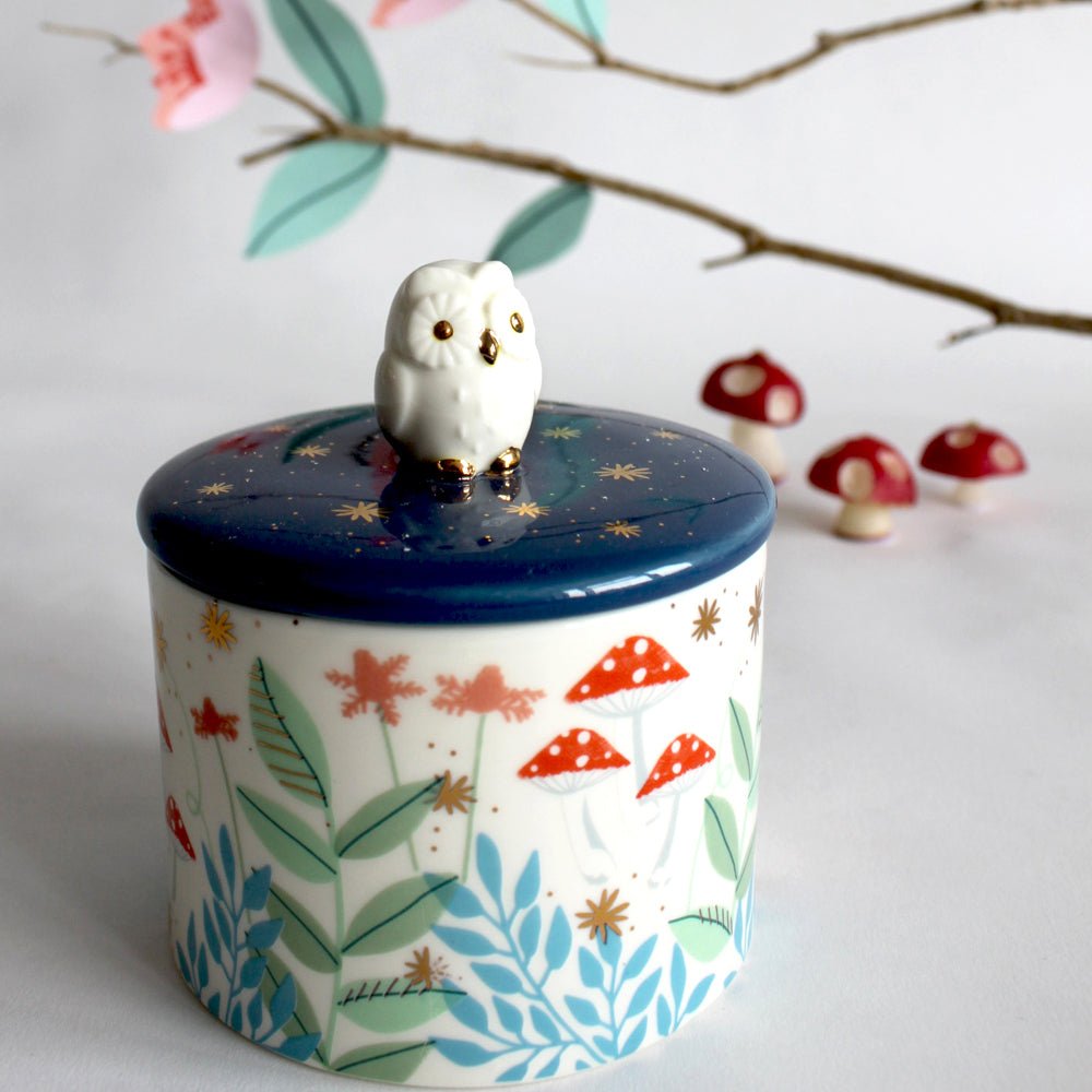Garden Owl Krukke