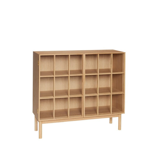 Shoji Cabinet Wide Natural