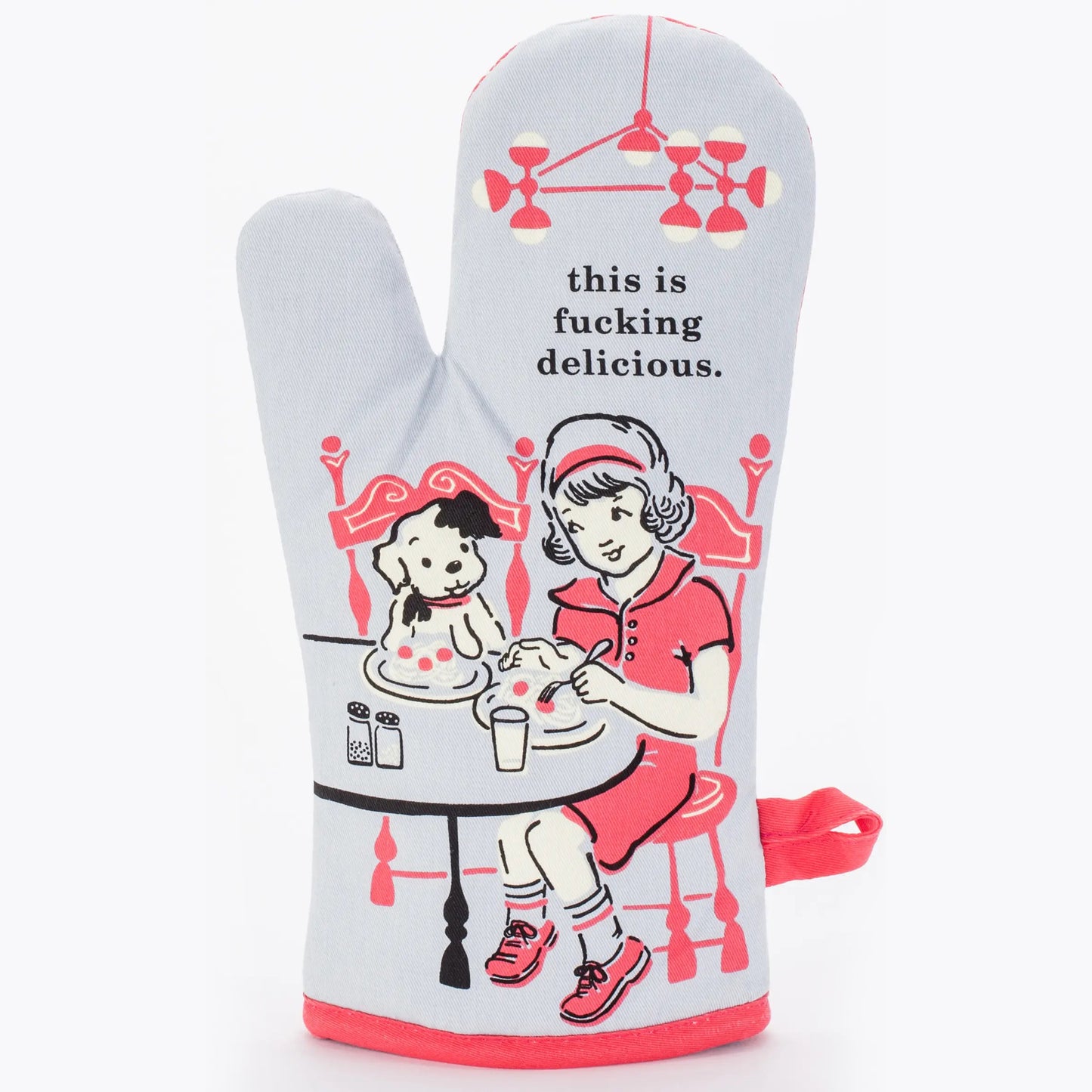 Fucking Delicious Oven mitt