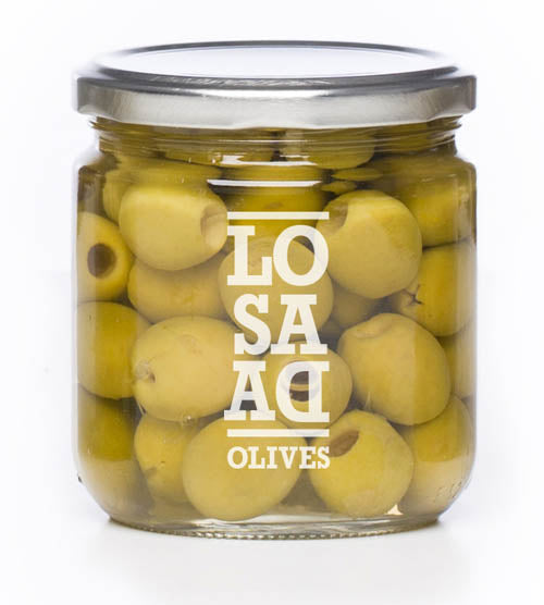 Losada oliven på glass Pittes Manzanilla