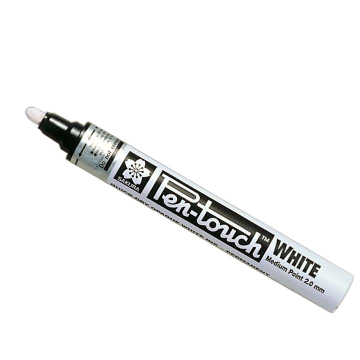 Pen Touch 2mm Hvit