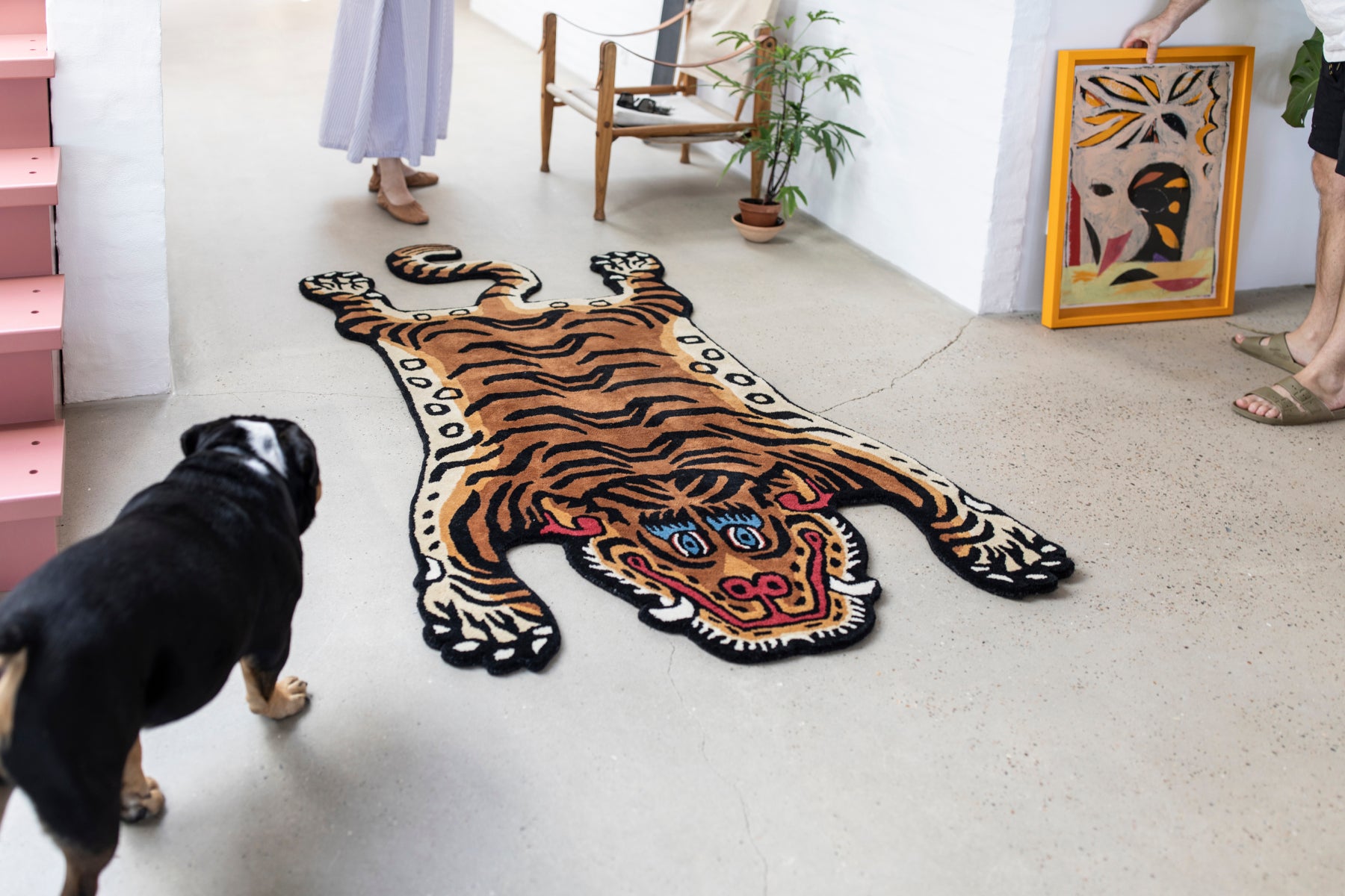 Tiger rug large 6