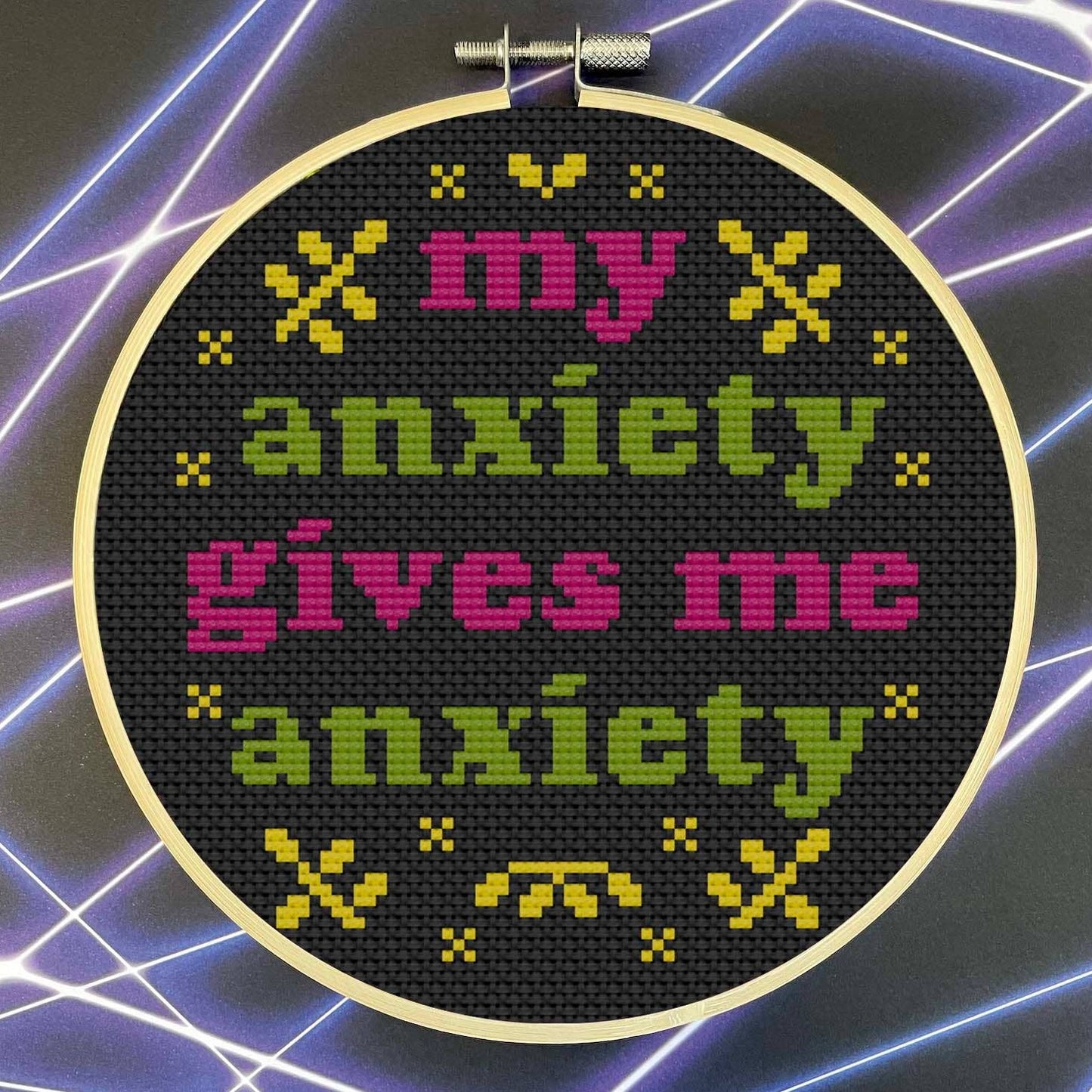 My Anxiety Broderi