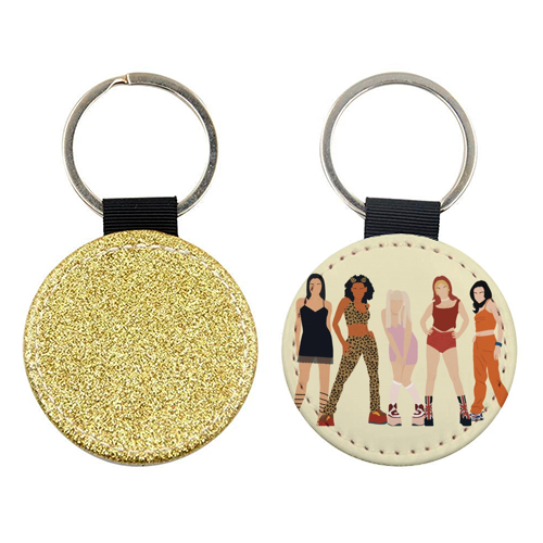 spice girls nøkkelring