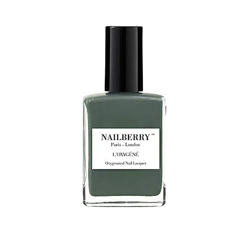 Nailberry neglelakk, mørk khaki